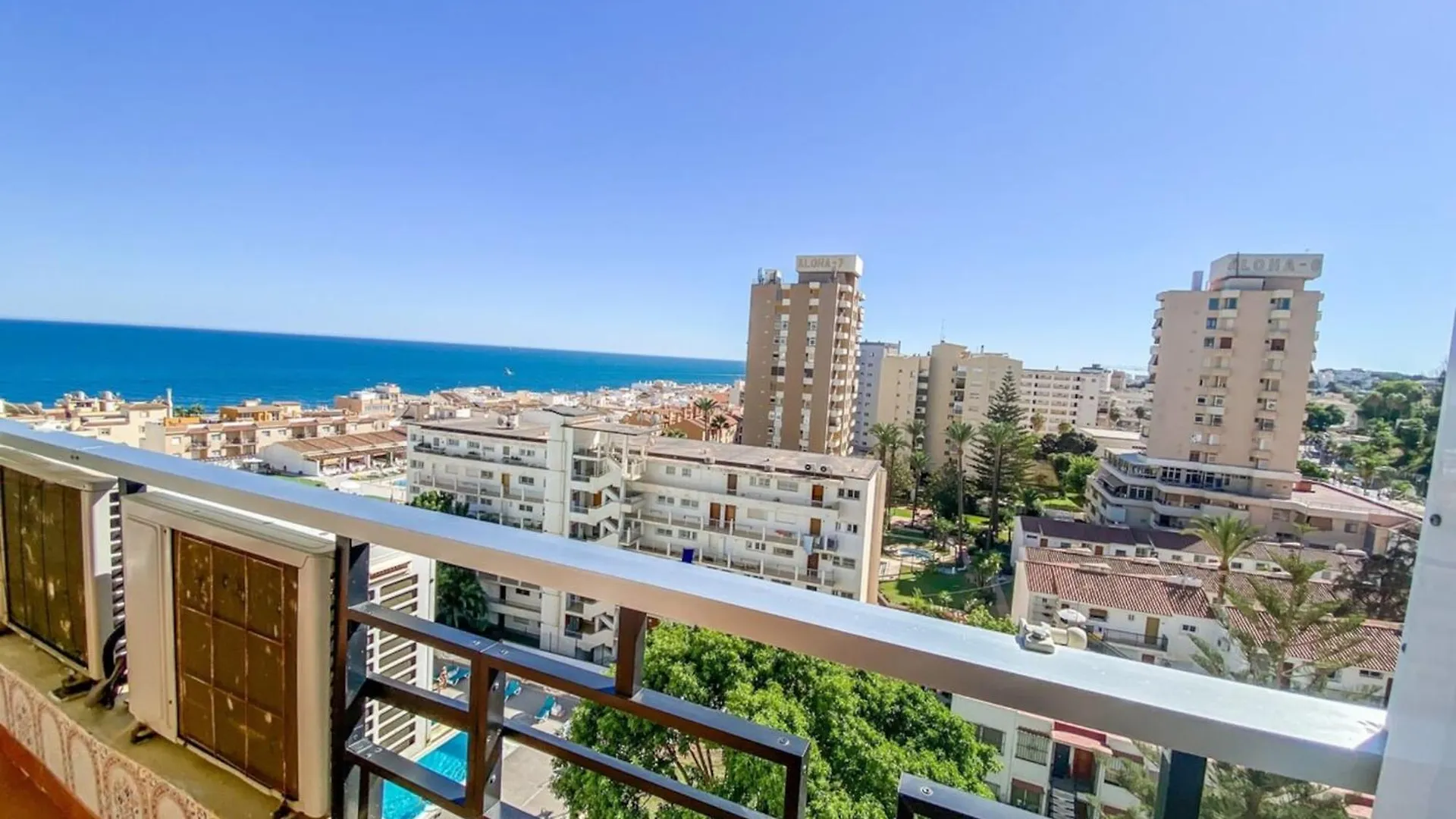 8Th Floor Apartment With Sea-Views, Balcony Torremolinos